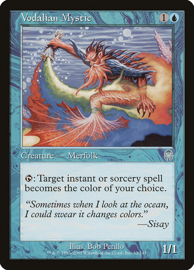 Místico Vodaliano / Vodalian Mystic - Magic: The Gathering - MoxLand