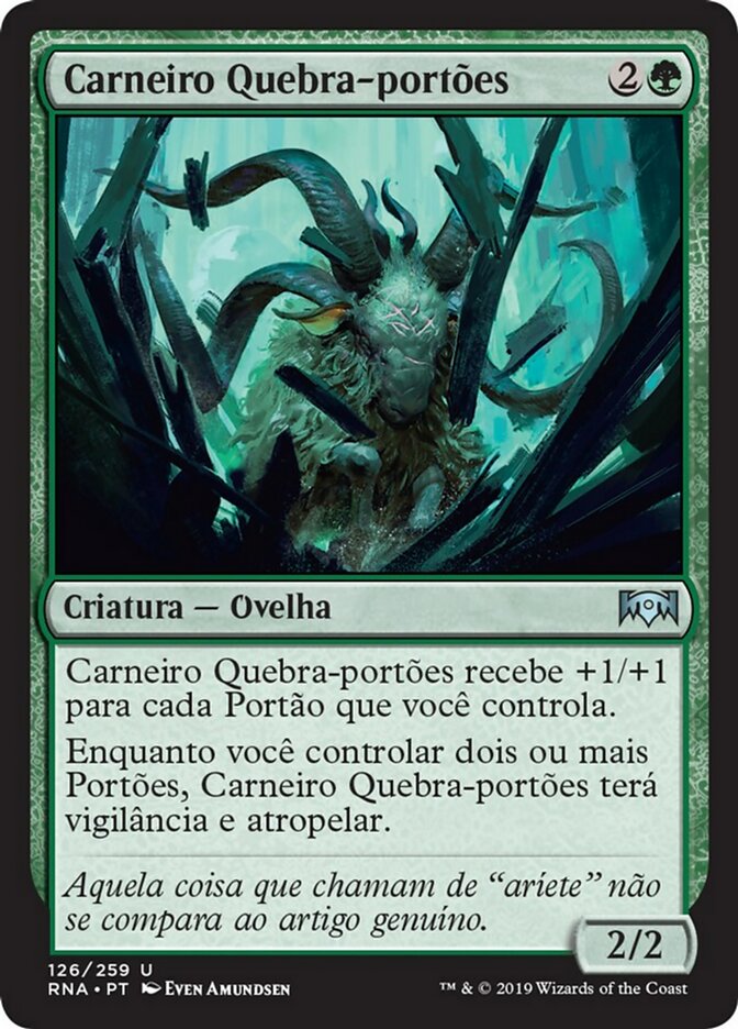 Carneiro Quebra-portões / Gatebreaker Ram - Magic: The Gathering - MoxLand