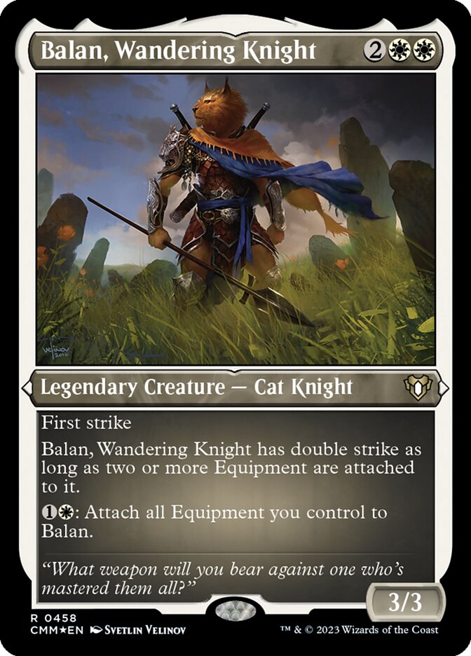Balan, Cavaleira Errante / Balan, Wandering Knight - Magic: The Gathering - MoxLand