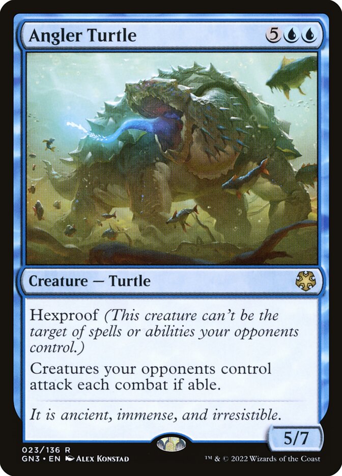 Tartaruga Pescadora / Angler Turtle - Magic: The Gathering - MoxLand