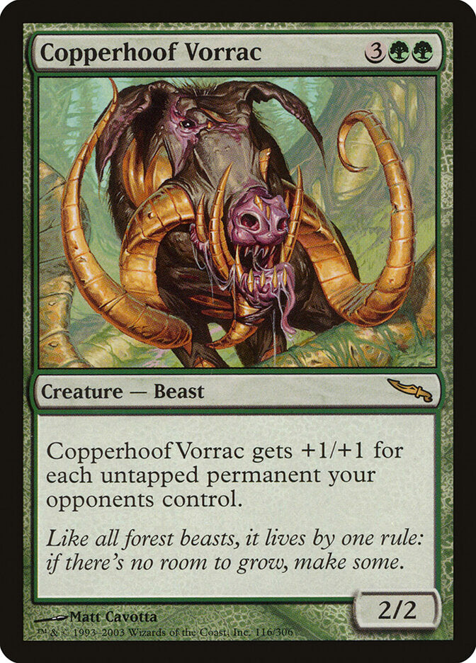 Vorrac de Cascos de Cobre / Copperhoof Vorrac - Magic: The Gathering - MoxLand