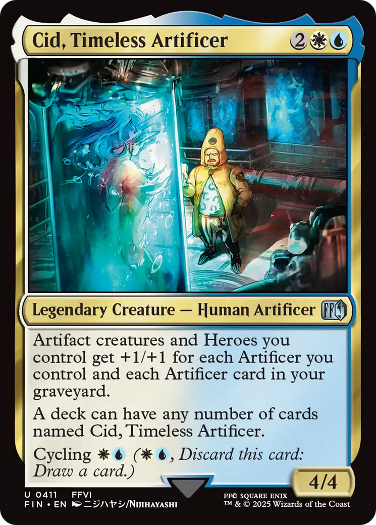 Cid, Artífice Atemporal / Cid, Timeless Artificer - Magic: The Gathering - MoxLand