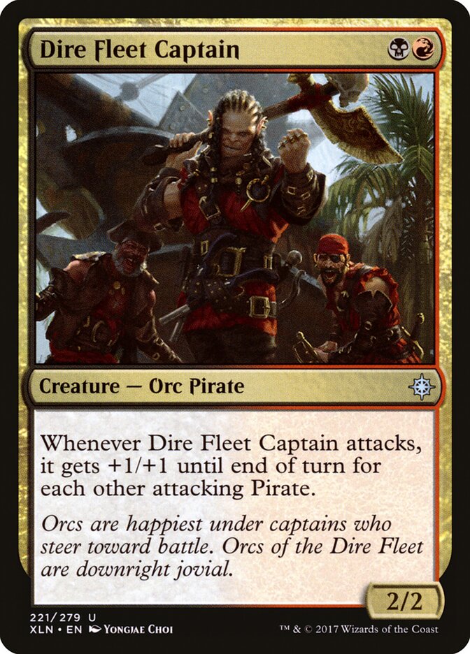 Capitã da Frota Macabra / Dire Fleet Captain - Magic: The Gathering - MoxLand