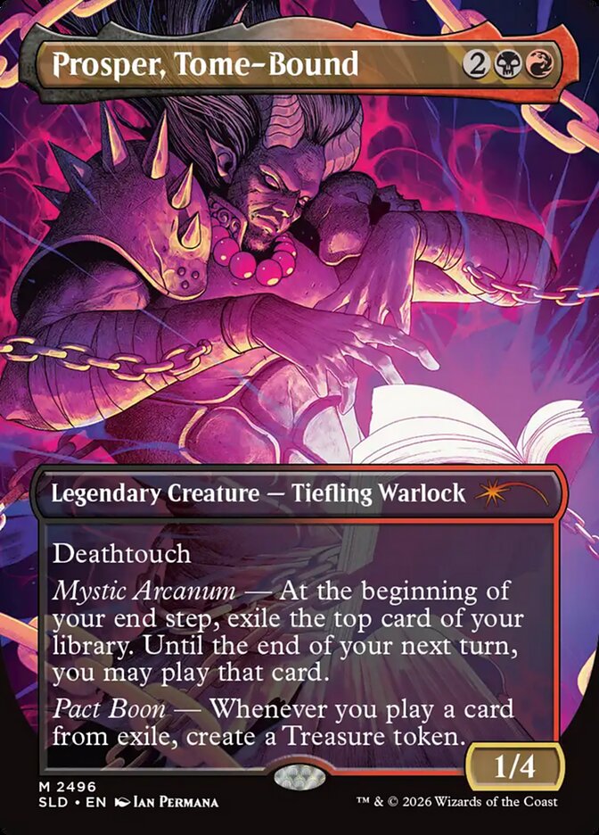 Prosper, Vinculado ao Tomo / Prosper, Tome-Bound - Magic: The Gathering - MoxLand