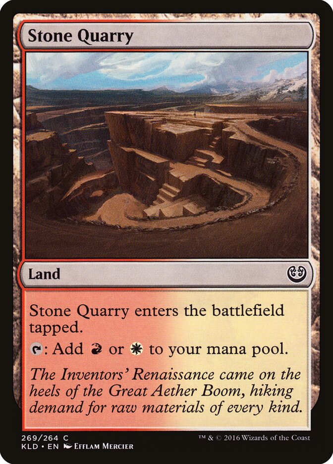 Pedreira / Stone Quarry - Magic: The Gathering - MoxLand