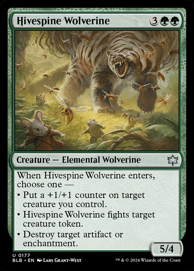 Carcaju-colméia / Hivespine Wolverine - Magic: The Gathering - MoxLand