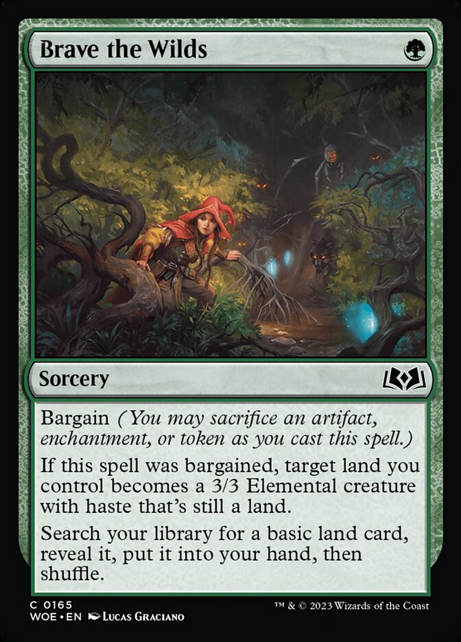 Desbravar as Terras Selvagens / Brave the Wilds - Magic: The Gathering - MoxLand