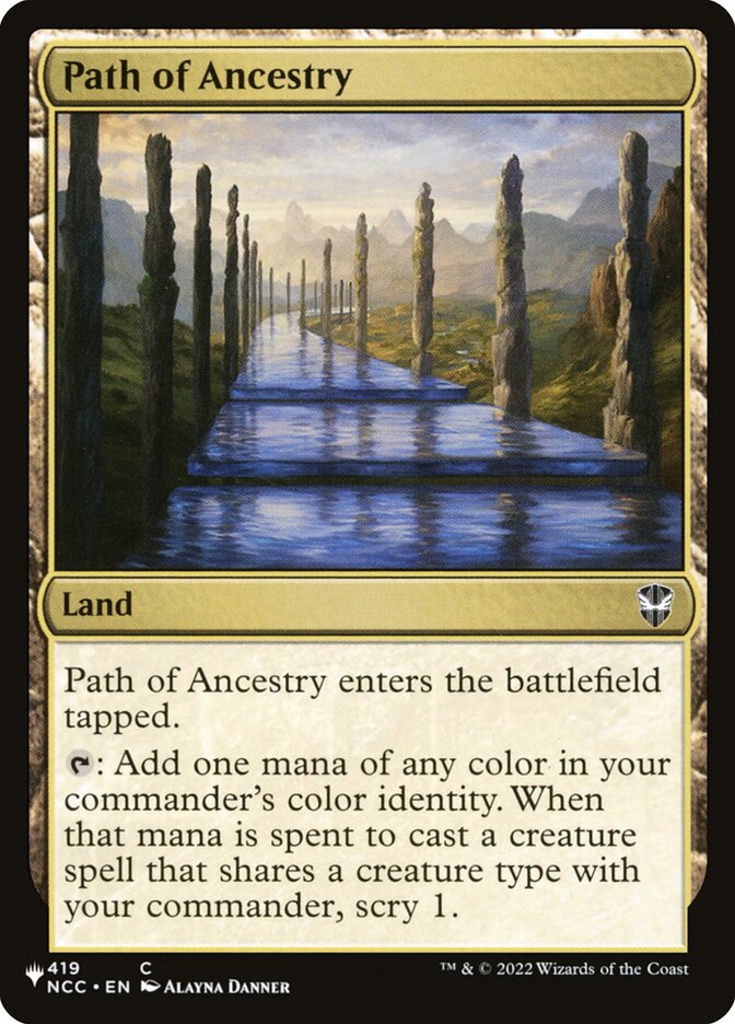 Caminho da Ascendência / Path of Ancestry - Magic: The Gathering - MoxLand