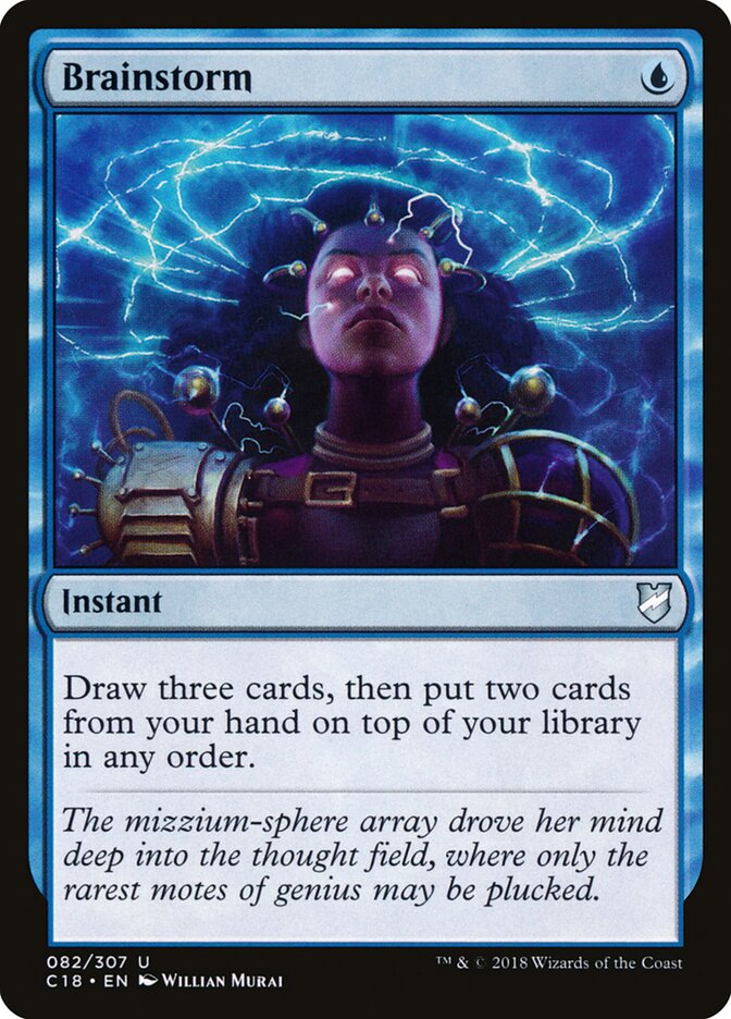 Tempestade Cerebral / Brainstorm - Magic: The Gathering - MoxLand