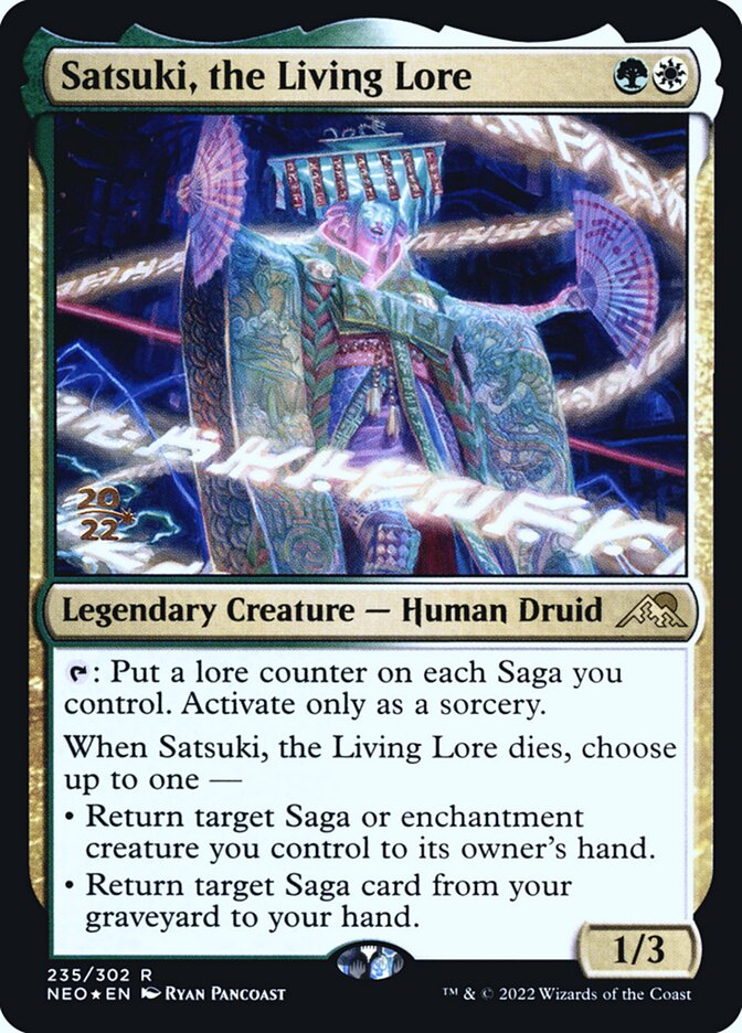 Satsuki, o Conhecimento Vivo / Satsuki, the Living Lore - Magic: The Gathering - MoxLand
