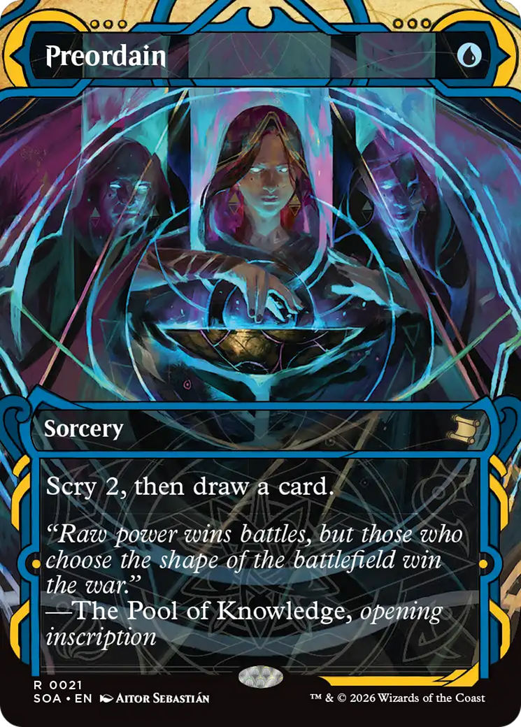 Preordenar / Preordain - Magic: The Gathering - MoxLand