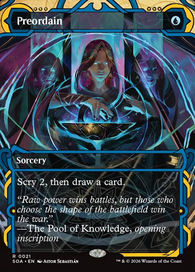 Preordenar / Preordain - Magic: The Gathering - MoxLand