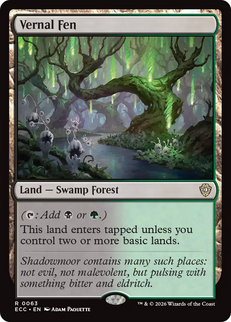 Vernal Fen - Magic: The Gathering - MoxLand