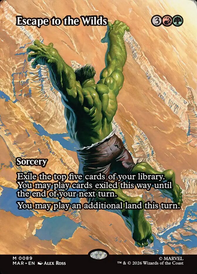 Fuga para as Terras Selvagens / Escape to the Wilds - Magic: The Gathering - MoxLand