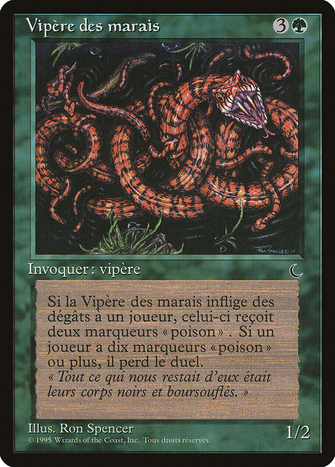 Víbora do Brejo / Marsh Viper - Magic: The Gathering - MoxLand