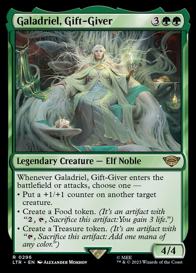 Galadriel, a Generosa / Galadriel, Gift-Giver - Magic: The Gathering - MoxLand