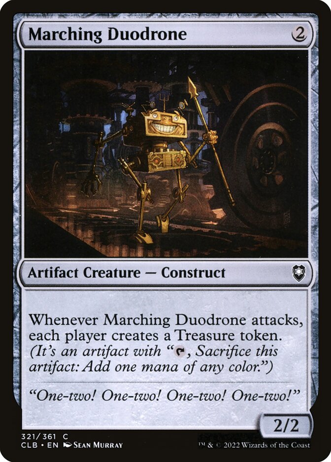 Duodrone em Marcha / Marching Duodrone - Magic: The Gathering - MoxLand