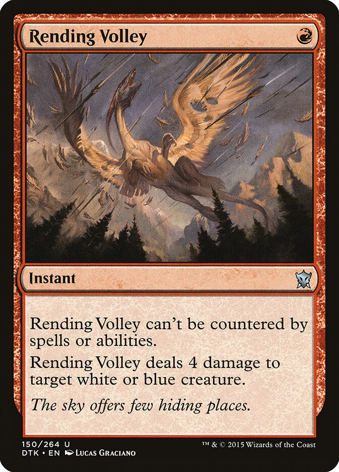 Saraivada Despedaçadora / Rending Volley - Magic: The Gathering - MoxLand