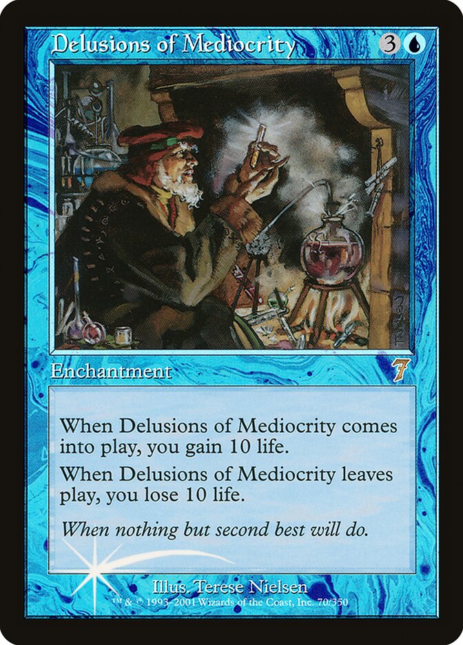 Ilusões de Mediocridade / Delusions of Mediocrity - Magic: The Gathering - MoxLand