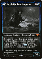 Jacob Hauken, Inspetor / Jacob Hauken, Inspector - Magic: The Gathering - MoxLand