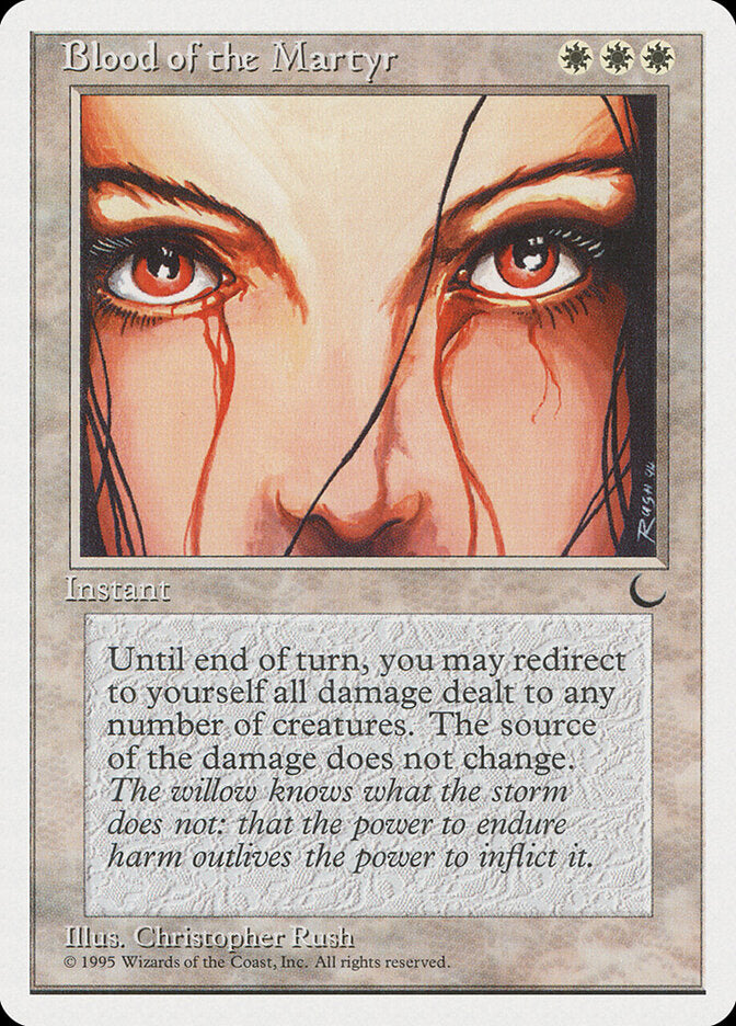 Blood of the Martyr / Blood of the Martyr - Magic: The Gathering - MoxLand