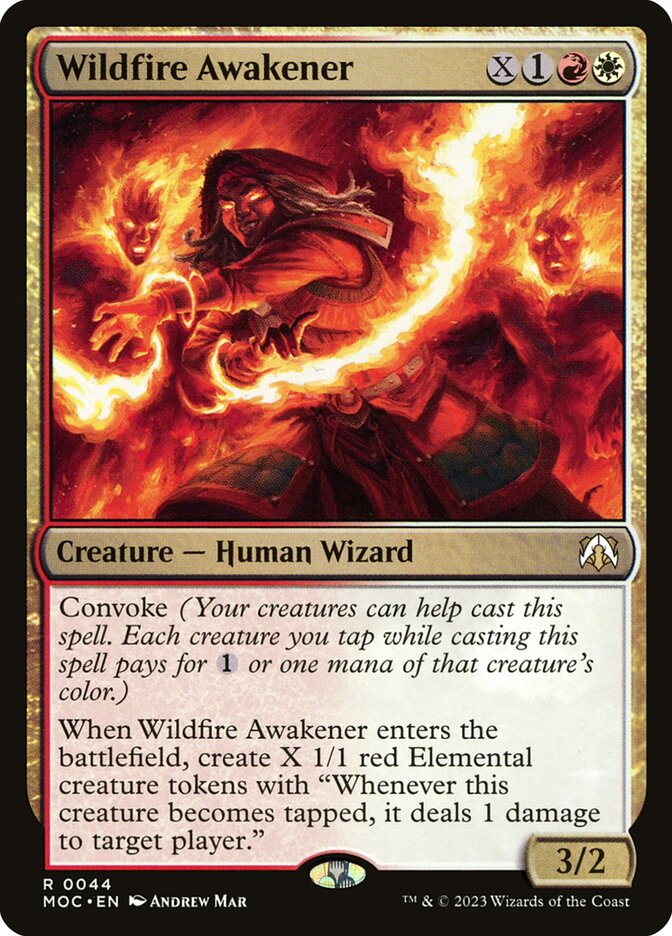 Despertadora de Incêndios / Wildfire Awakener - Magic: The Gathering - MoxLand