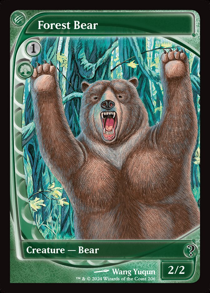 Forest Bear - Magic: The Gathering - MoxLand