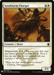 Atacante da Tempestade de Areia / Sandstorm Charger - Magic: The Gathering - MoxLand