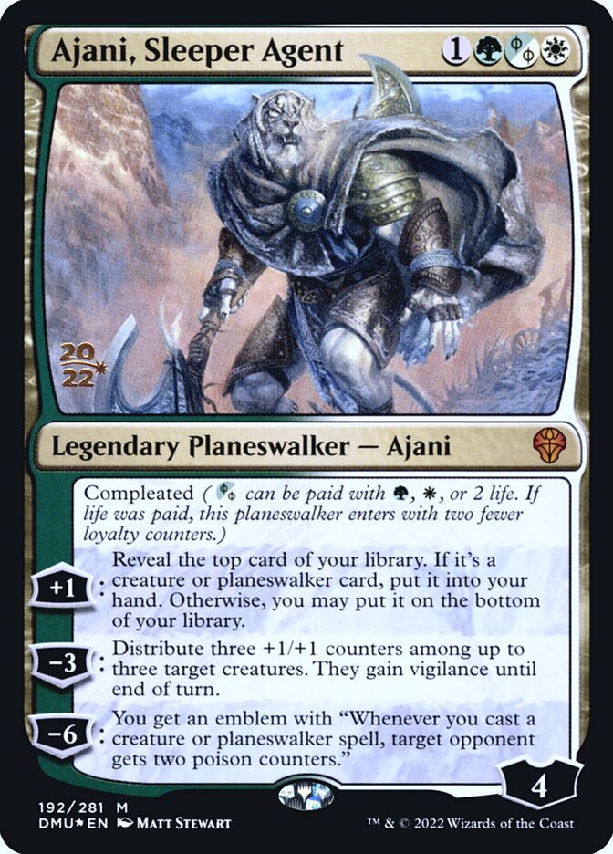Ajani, Sleeper Agent - Magic: The Gathering - MoxLand