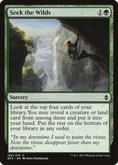Buscar o Mundo Selvagem / Seek the Wilds - Magic: The Gathering - MoxLand