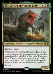 O Gitrog, Montaria Voraz / The Gitrog, Ravenous Ride - Magic: The Gathering - MoxLand