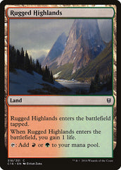 Planalto Acidentado / Rugged Highlands - Magic: The Gathering - MoxLand