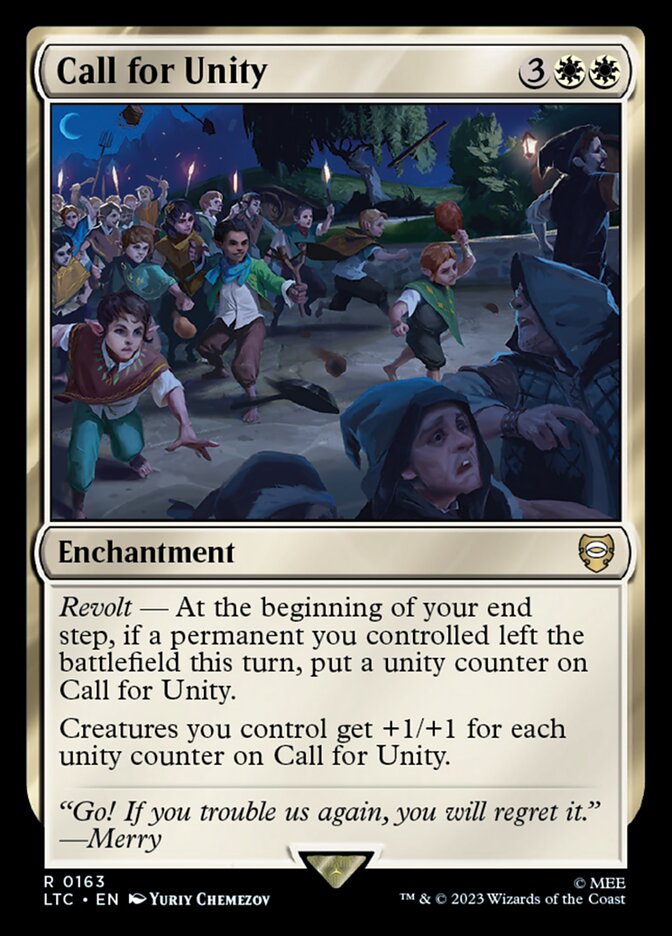 Chamado à Unidade / Call for Unity - Magic: The Gathering - MoxLand