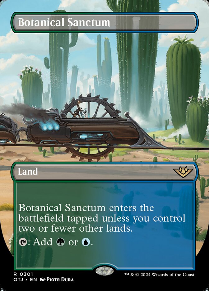 Santuário Botânico / Botanical Sanctum - Magic: The Gathering - MoxLand