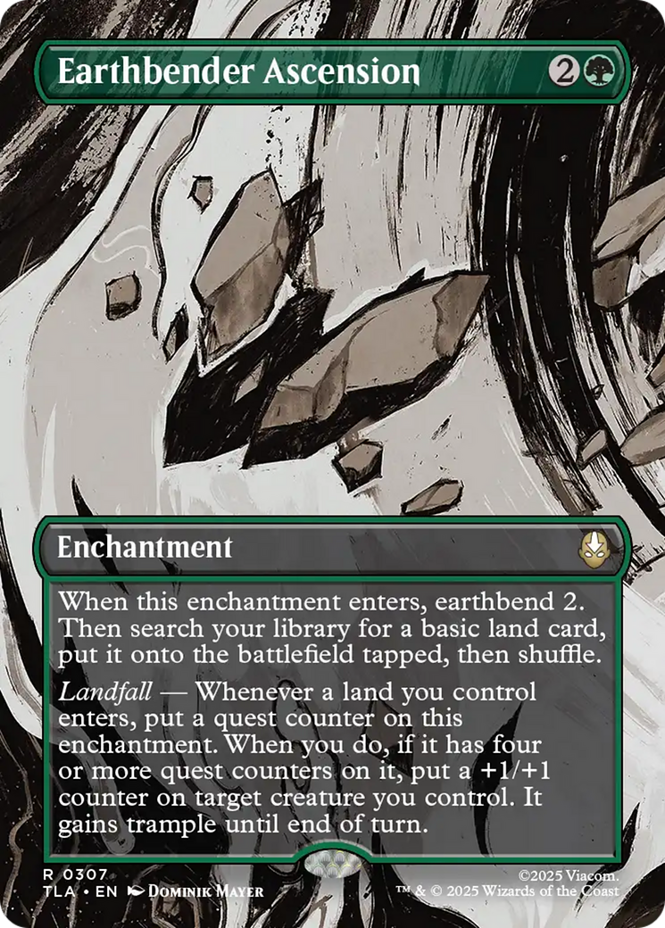 Ascenção do Dobrador de Terra / Earthbender Ascension - Magic: The Gathering - MoxLand