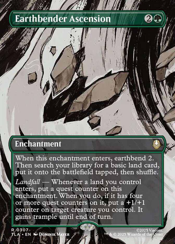 Ascenção do Dobrador de Terra / Earthbender Ascension - Magic: The Gathering - MoxLand