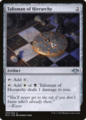 Talismã da Hierarquia / Talisman of Hierarchy - Magic: The Gathering - MoxLand