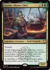Gyome, Mestre Cuca / Gyome, Master Chef - Magic: The Gathering - MoxLand