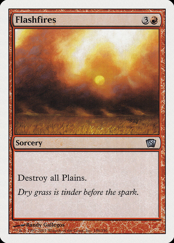 Tormenta Ígnea / Flashfires - Magic: The Gathering - MoxLand