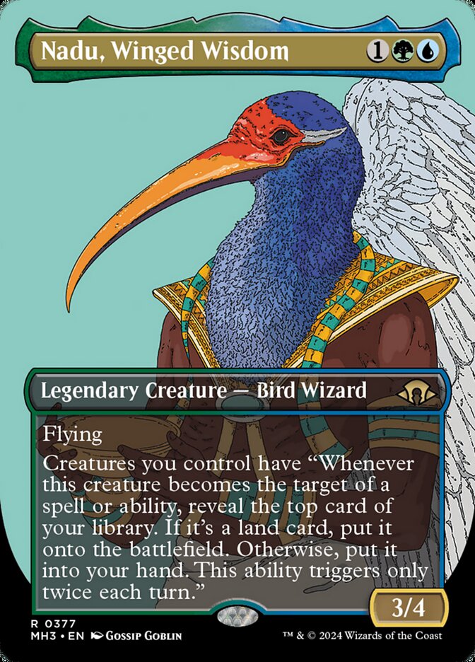 Nadu, Sabedoria Alada / Nadu, Winged Wisdom - Magic: The Gathering - MoxLand