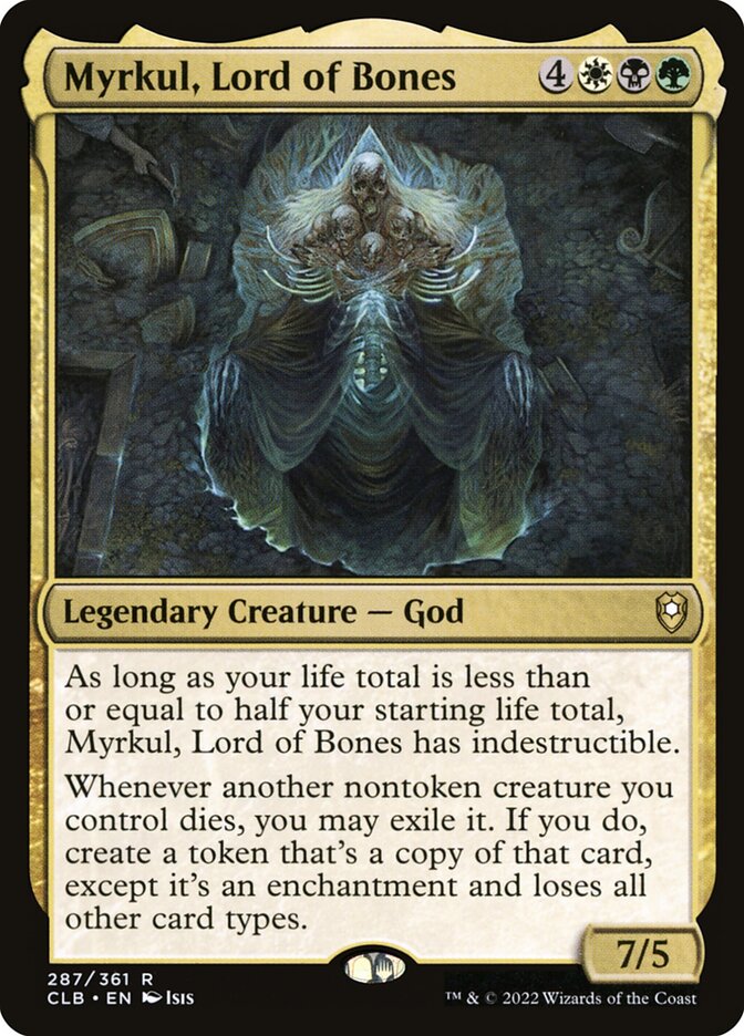 Myrkul, Senhor dos Ossos / Myrkul, Lord of Bones - Magic: The Gathering - MoxLand