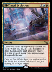 Explosão Mal Sincronizada / Ill-Timed Explosion - Magic: The Gathering - MoxLand