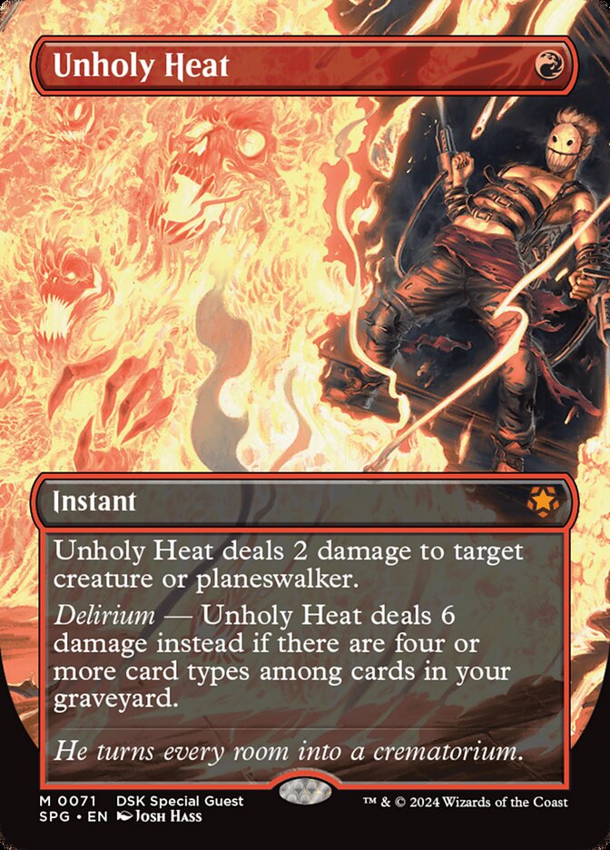 Calor Profano / Unholy Heat - Magic: The Gathering - MoxLand