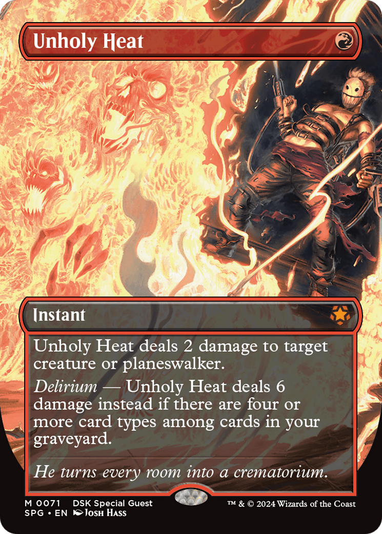 Calor Profano / Unholy Heat - Magic: The Gathering - MoxLand