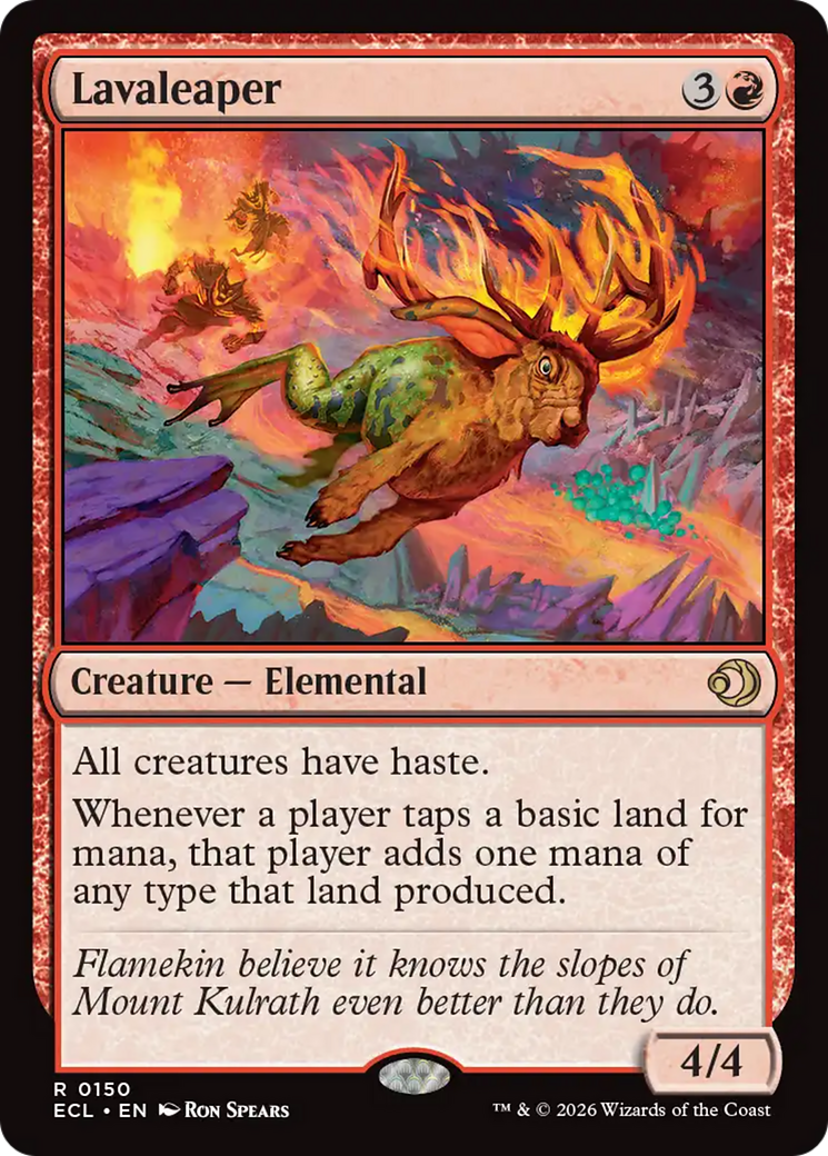 Salta-lava / Lavaleaper - Magic: The Gathering - MoxLand