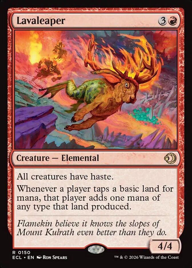 Salta-lava / Lavaleaper - Magic: The Gathering - MoxLand