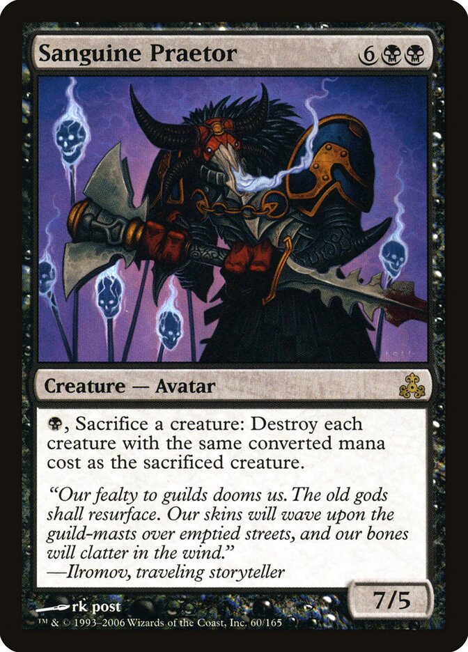 Pretor Sanguinário / Sanguine Praetor - Magic: The Gathering - MoxLand