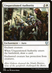Autoridade Incontestada / Unquestioned Authority - Magic: The Gathering - MoxLand