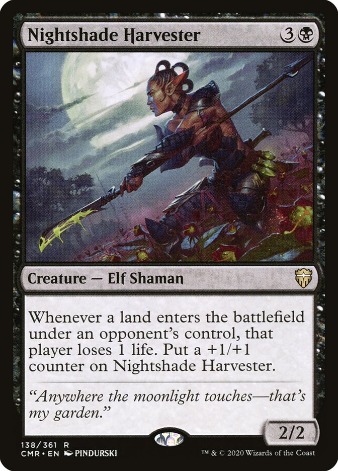 Coletora de Beladona / Nightshade Harvester - Magic: The Gathering - MoxLand