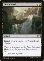 Vento da Morte / Death Wind - Magic: The Gathering - MoxLand